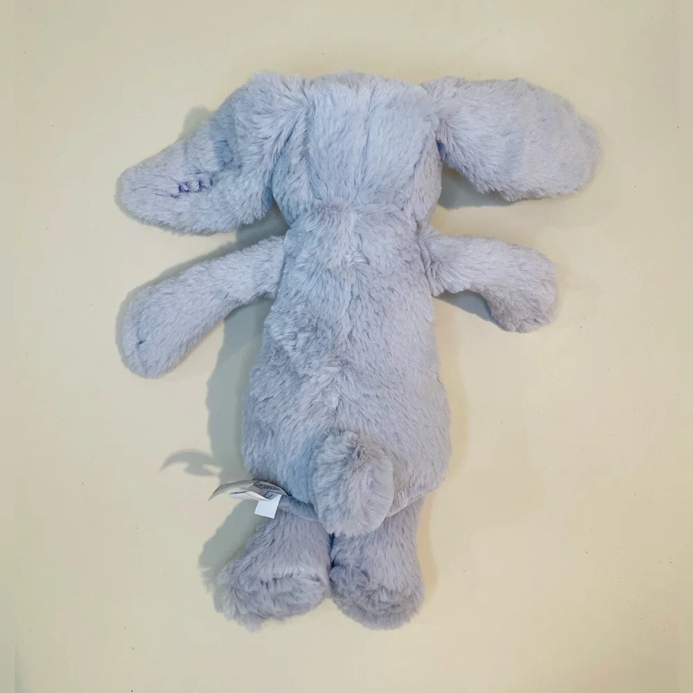 Jellycat London Gray Bashful Bunny Plush Toy Medium 12” Personalized “Arie”‎